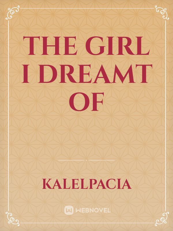 The Girl I Dreamt Of Book