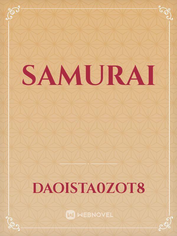 Samurai Book