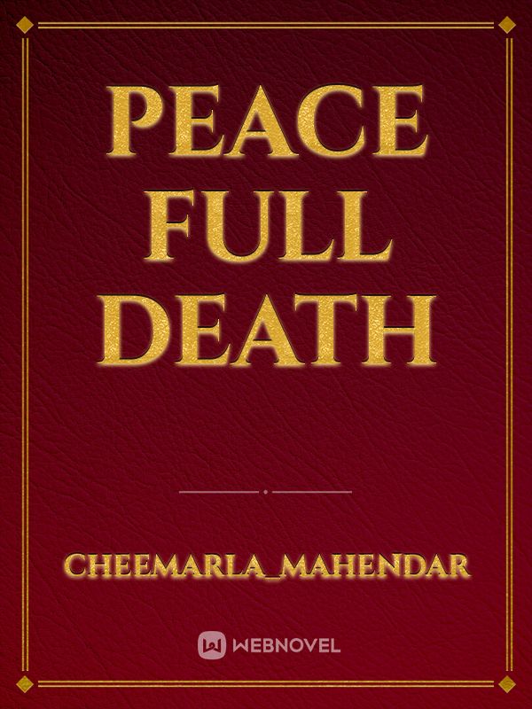 Peace full death Book
