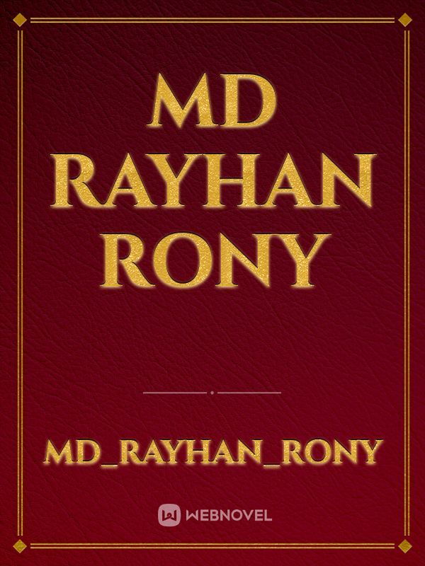 MD Rayhan Rony
