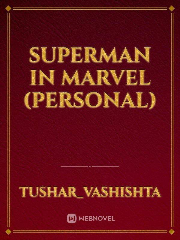 Superman in Marvel (Personal) Book