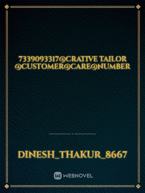 7339093317@crative tailor @customer@care@number Book