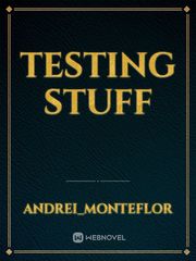 Testing stuff Book