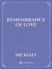 Remembrance of Love Book