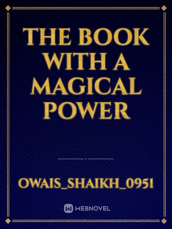 The book with a magical power