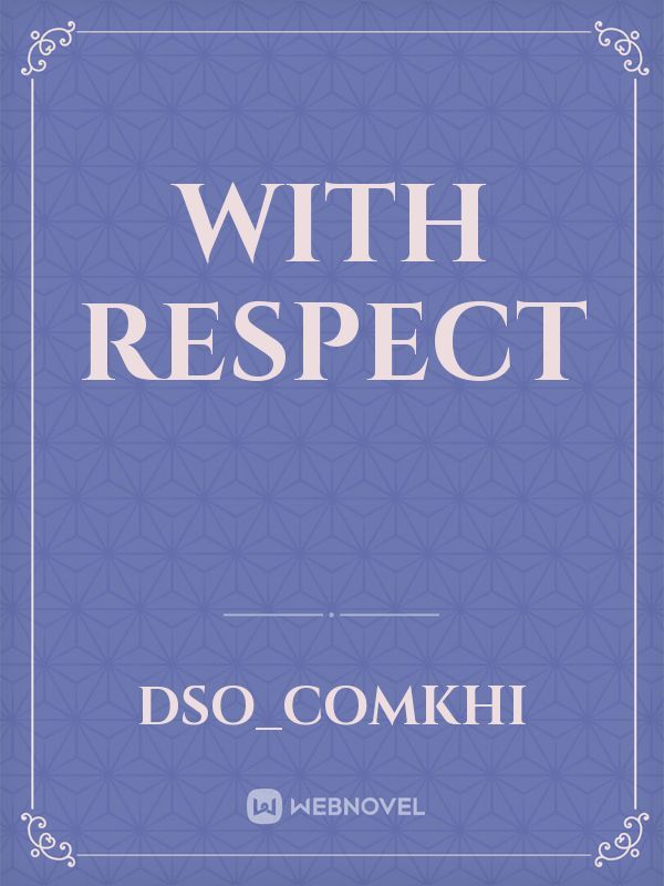 With respect Book