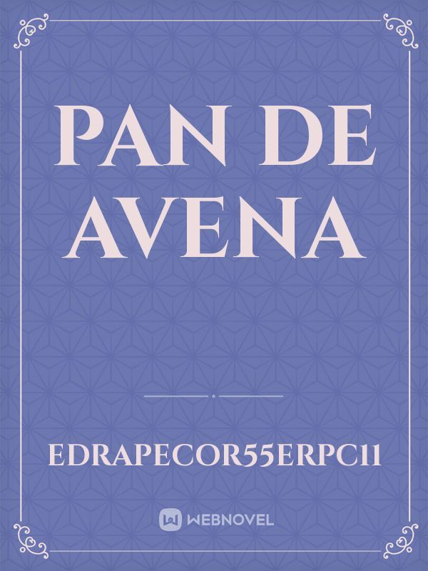 Pan de Avena Book