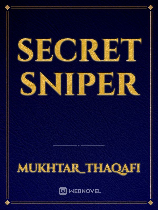 Secret Sniper Book