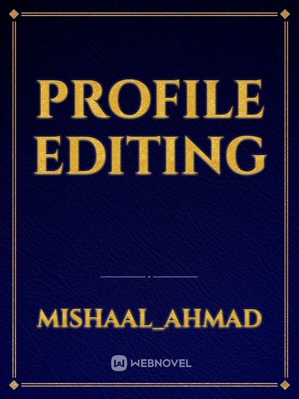 Profile editing Book