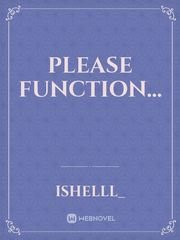 Please Function... Book