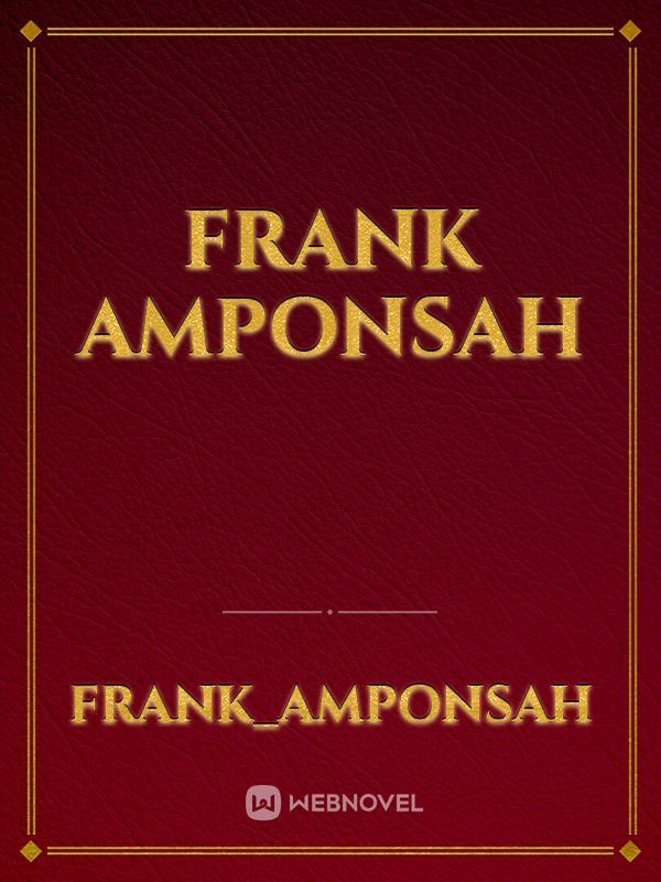 Frank amponsah Book