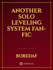 Another Solo Leveling System Fan-fic Book