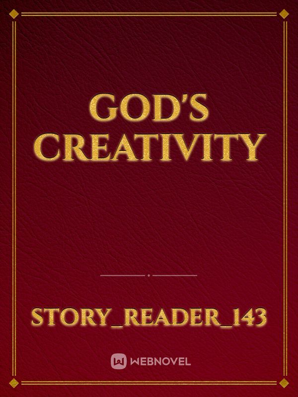 God's Creativity Book