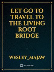 Let go to travel to the living root bridge Book