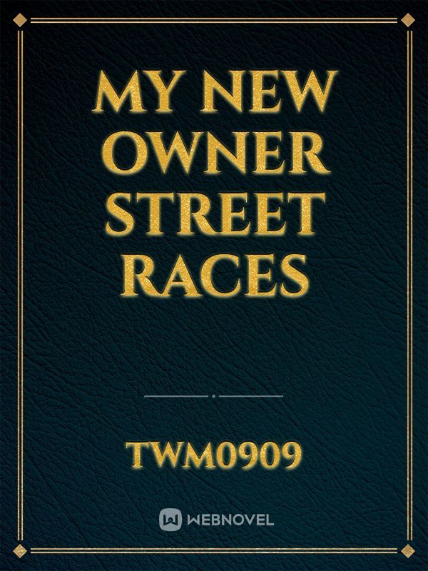 My New Owner Street Races Book