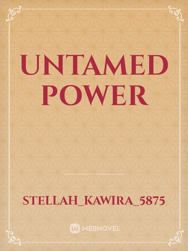 Untamed power Book