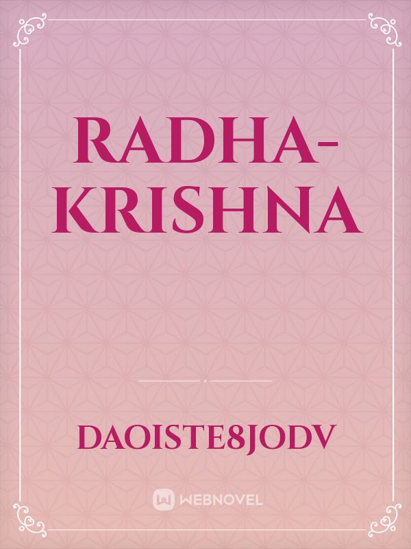RADHA-KRISHNA Book