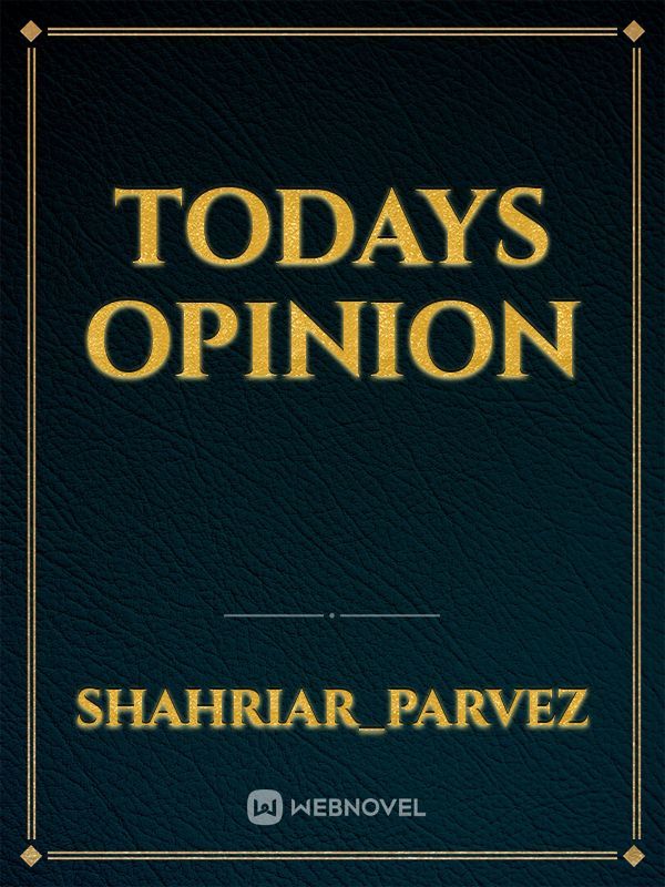 Todays opinion Book