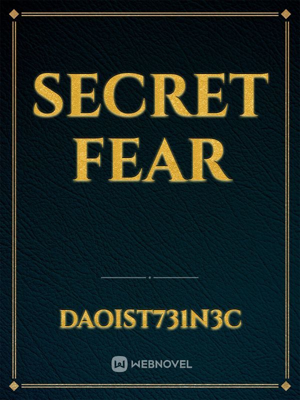 Secret fear Book