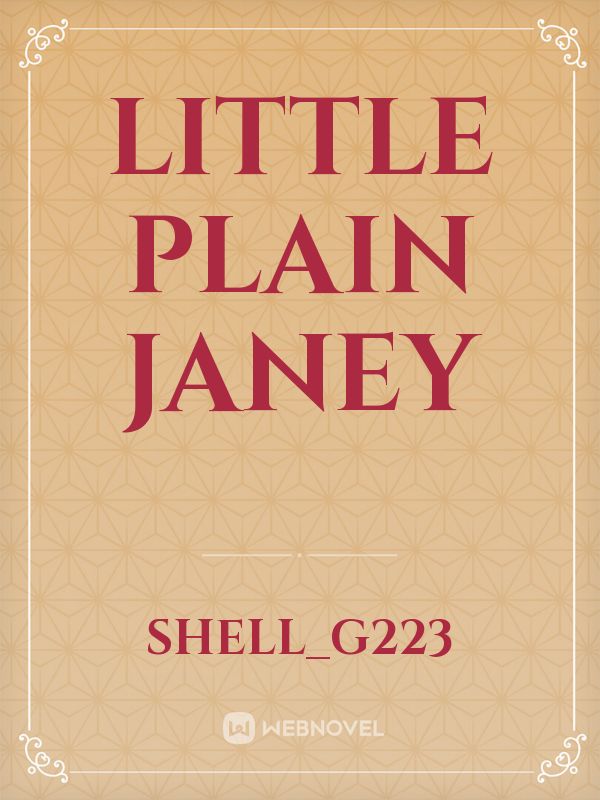 little plain Janey Book