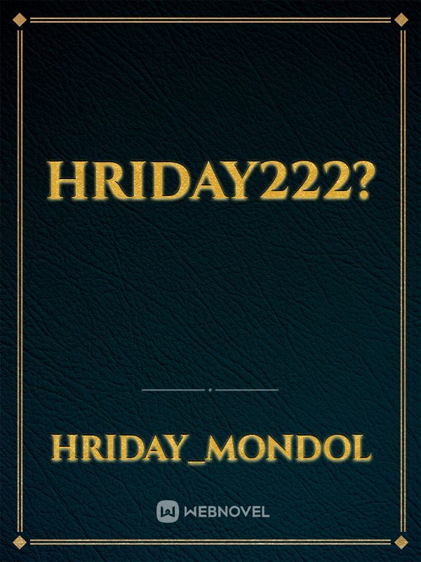 hriday222? Book
