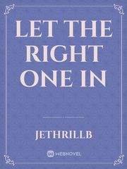 Let the Right One In Book