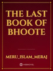 The last book of bhoote Book