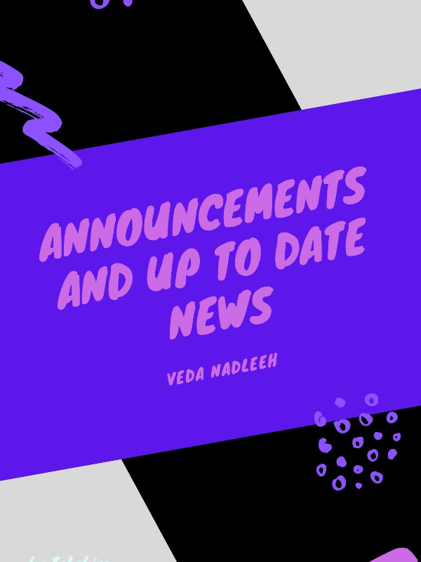 Announcements and Up-to-Date News