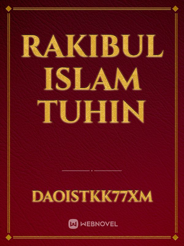 Rakibul islam tuhin Book