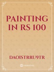 Painting  in Rs 100 Book
