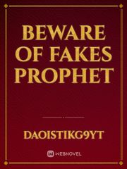 Beware of fakes prophet Book