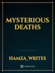 Mysterious deaths Book