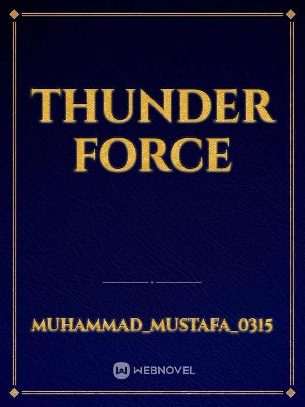 Thunder Force Book