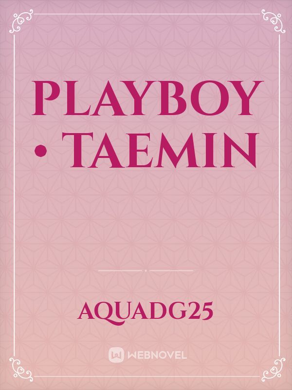 Playboy • TAEMIN Book