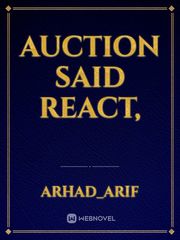 Auction said react, Book