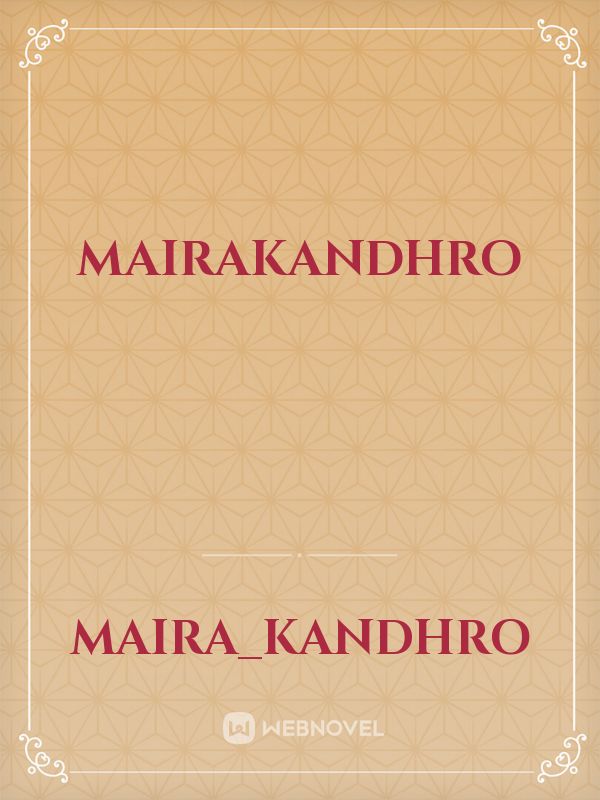 Mairakandhro Book
