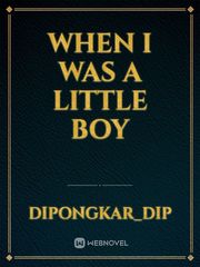 When i was a little boy Book