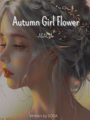 Autumn girl flower Book