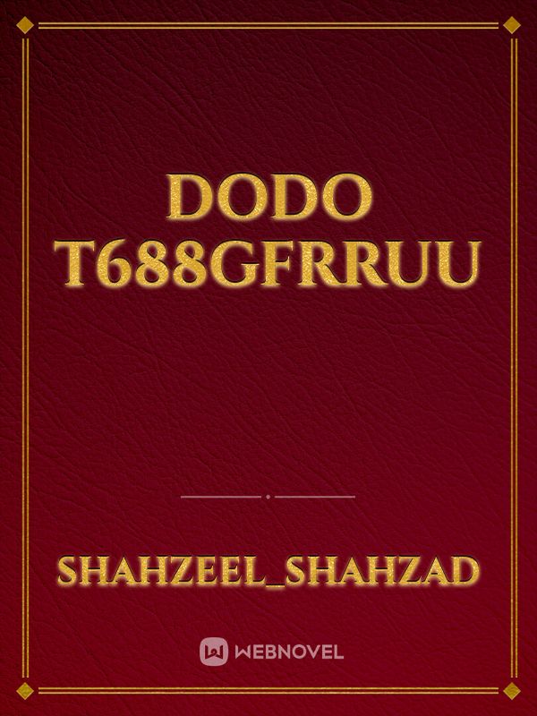 dodo t688gfrruu Book