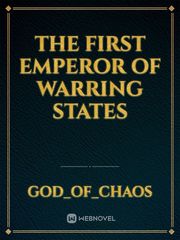 The First Emperor of Warring States Book