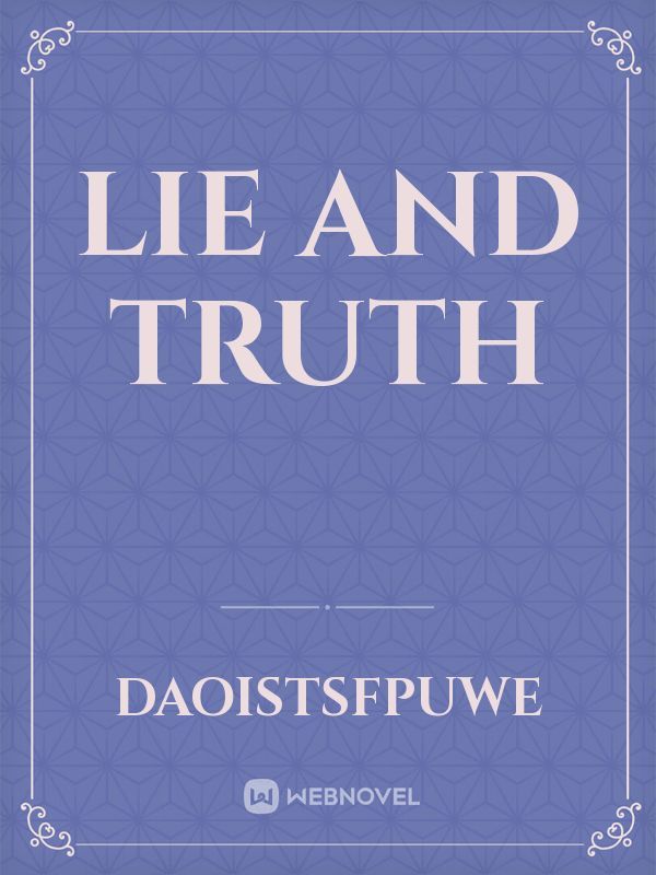 Lie and Truth Book