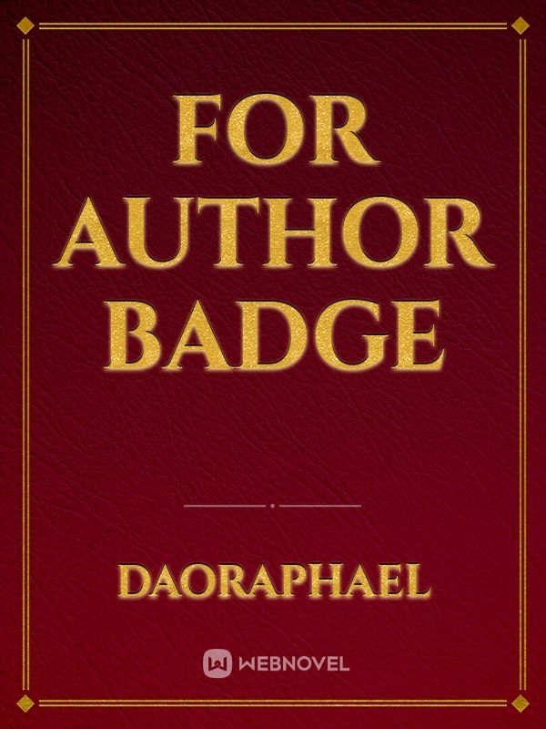 for author badge