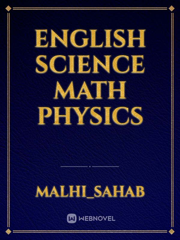 English science math physics