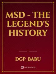 MSD - THE LEGEND'S HISTORY Book