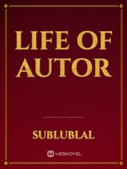 Life of AuTor Book
