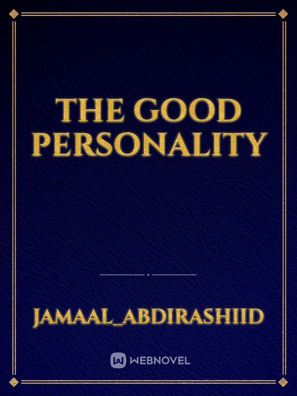The Good Personality Book
