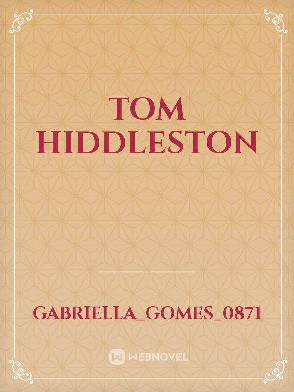 Tom Hiddleston Book