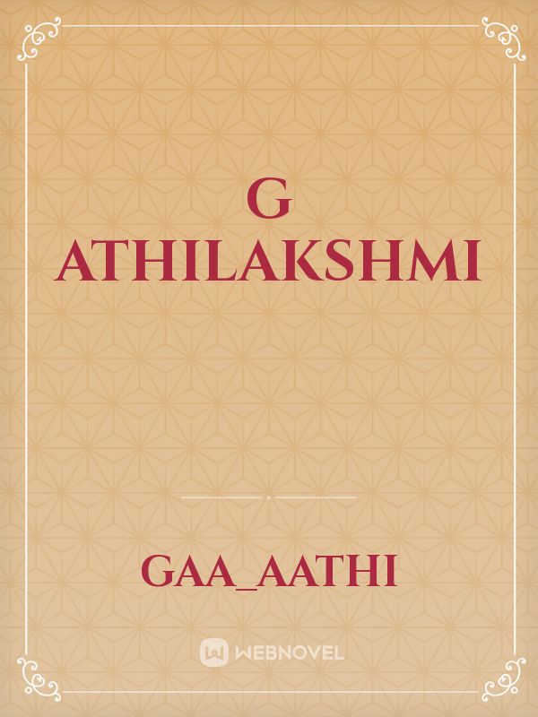 G ATHILAKSHMI Book