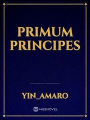 primum principes Book