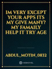 Im very except your apps its my give many?  My famaily help it try age Book